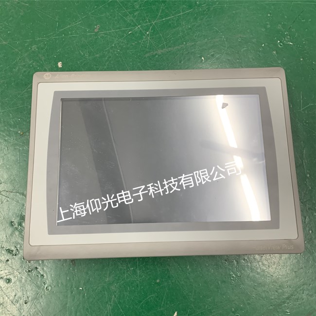 AB觸摸屏維修2711P-T12W22D8S開機(jī)花屏白屏故障維修