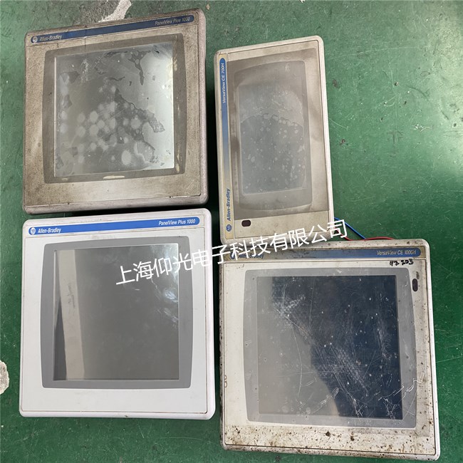 機械設備AB觸摸屏維修2711P-RDK10C黑屏 藍屏 花屏快速修復