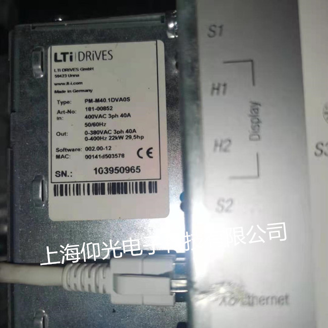 moog穆格伺服驅(qū)動器上電報故障代碼4維修方法-仰光電子