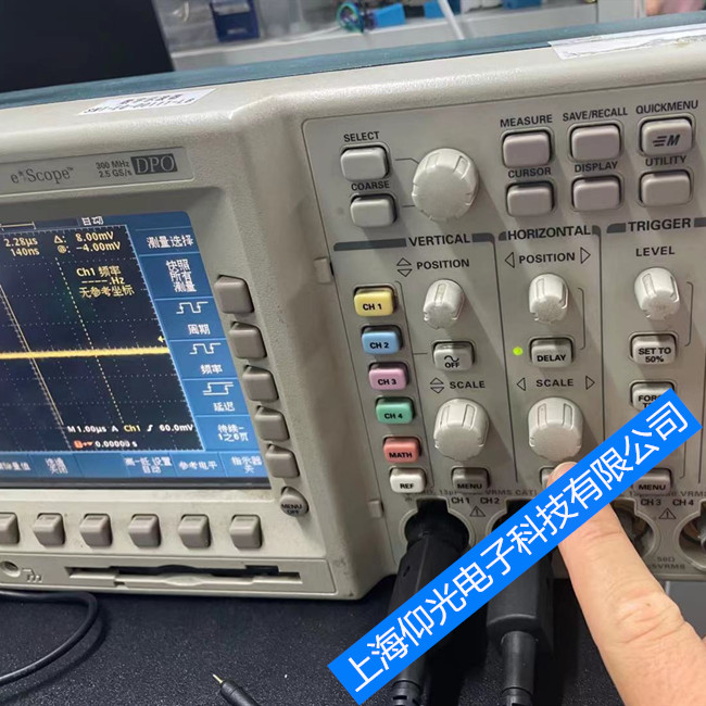 泰克示波器TDS3034B花屏 旋鈕損壞維修