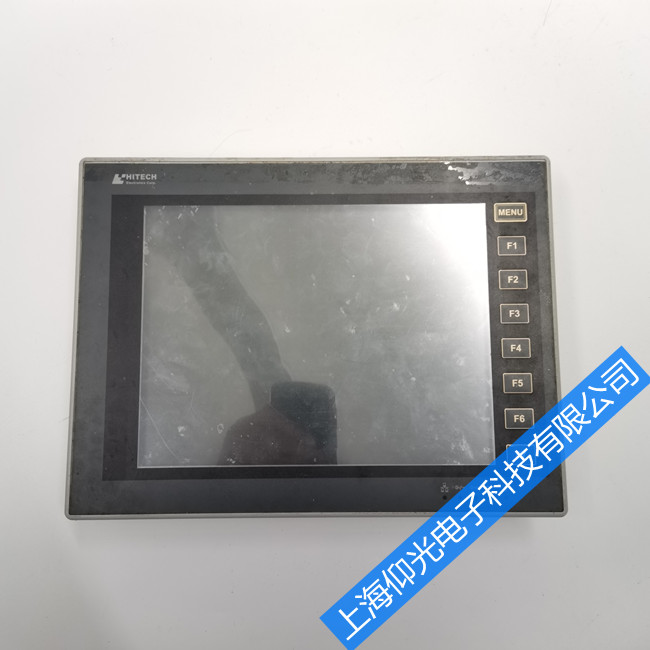 hltech觸摸屏PWS6800C-P白屏故障維修