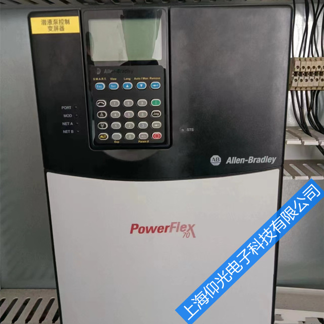羅克韋爾pf753系列變頻器故障代碼顯示F8維修